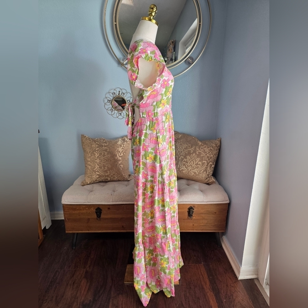 Show Me Your MuMu Cathy Floral Maxi Dress - Picture 5 of 10